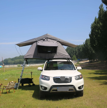 Tenda da campeggio per auto, tetto impermeabile per camion SUV, parasole da viaggio