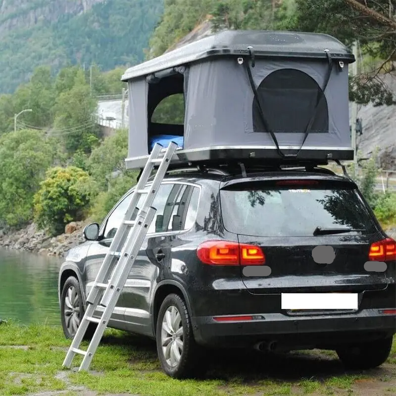 Camper con tenda da tetto a guscio rigido per tenda da tetto per auto