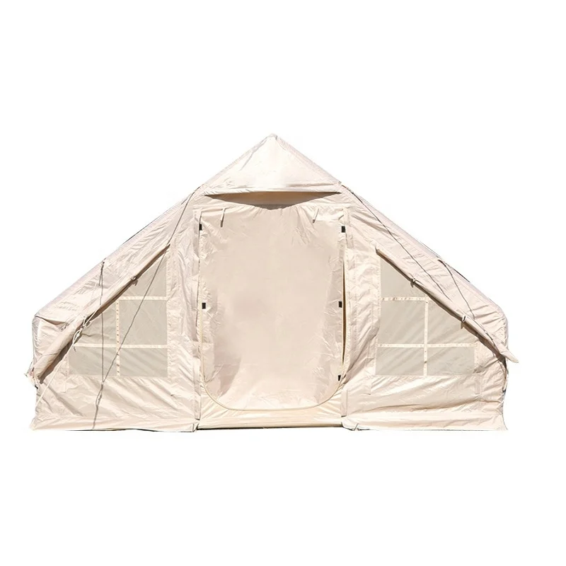 Large Canvas Tents Inflatable Air Tourist Tent From Cabin Camping Outdoor Waterproof For Hiking and Travelling